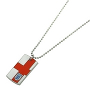 ENGLAND/ST GEORGES/TAG PENDANT&CHAIN