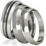 White Gold Wedding Rings for Women