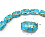 Copper Turquoise Gemstone Beads