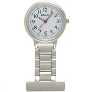 Ravel Nurses Doctors Paramdeic Carers Watch Silver Fob Watch R1101.10