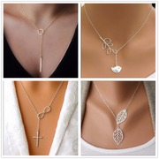 Match your outfits with leaf pendants necklaces by 14xpress