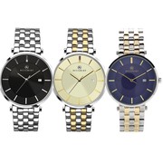 Accurist Men's Fashion Analogue with Date Bracelet Watch