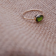 CHROME DIOPSIDE RING – 9CT GOLD