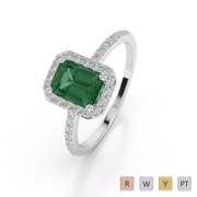Buy Emerald Engagement Rings UK