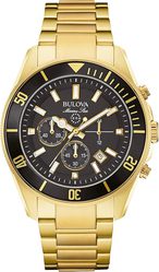 Bulova Men's Marine Star Series B Gold Tone Stainless Steel 6-Hand Chr