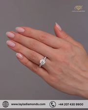 Luxury round cut engagement rings crafted for lasting elegance