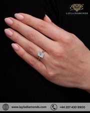 Radiant Cut Diamond Engagement Rings by Layla Diamonds