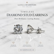 Diamond Stud Earrings for Women: Refined Luxury and Beauty